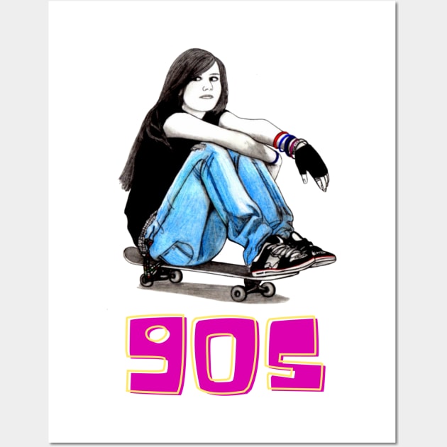 mid90s - skate - comedy Wall Art by OrionBlue